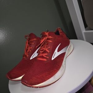 Brooks Men's Red Running Shoes